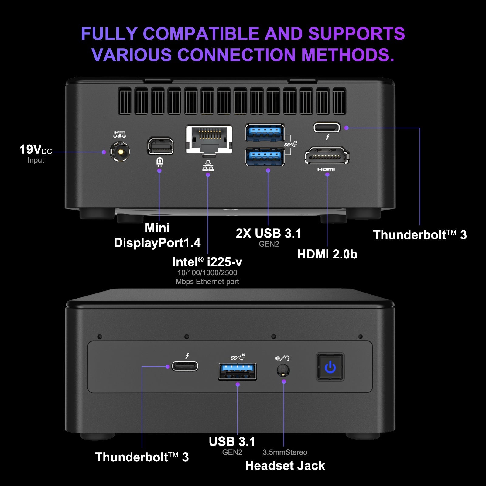 Intel® NUC 11 Performance Panther Canyon with Core i7 Processor- NUC11PAHI7