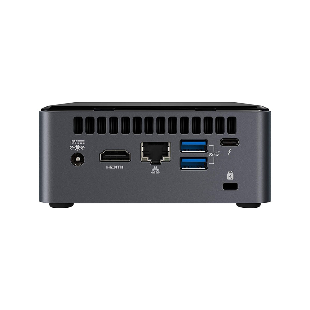 Intel NUC 10 Performance kit equipped with rich expansion interfaces.